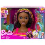 Stylingová hlava Mattel Barbie HMD79 – Zboží Mobilmania