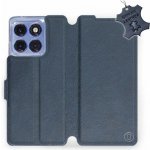 Mobiwear Kožené flip Motorola Edge 60 Pro Modré – Zboží Živě
