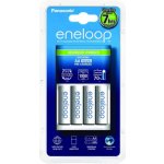 Panasonic Eneloop univerzální nabíječka + 4x AA 1 900 mAh K-KJ17MCC40E – Zboží Mobilmania