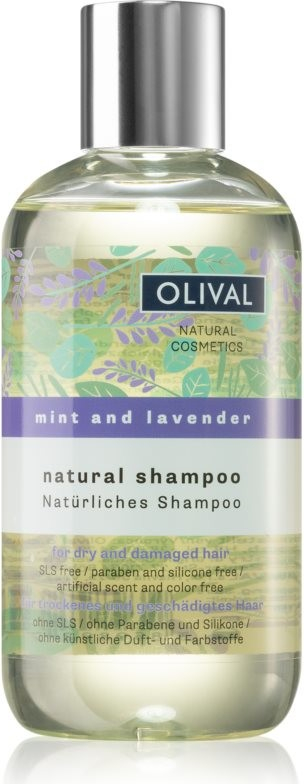 Olival Natural Hair přírodní šampon s mátou a levandulí 250 ml
