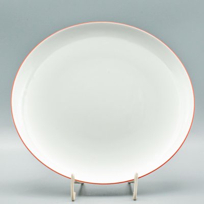 Thun TOM červená linka Porcelánový Talíř mělký 26 cm – Zboží Dáma