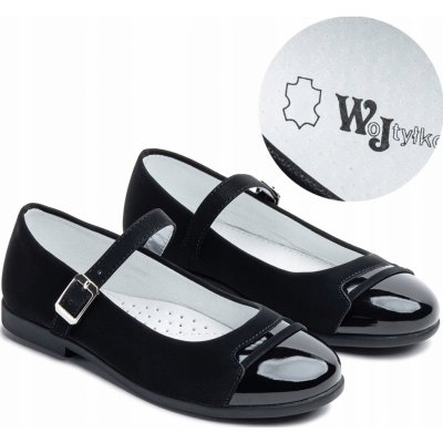 Wojtyłko dívčí balerínky černé – Zboží Dáma