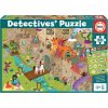 Puzzle Educa rytířský zámek Detectives Castle hledej 30 předmětů 50 dílků