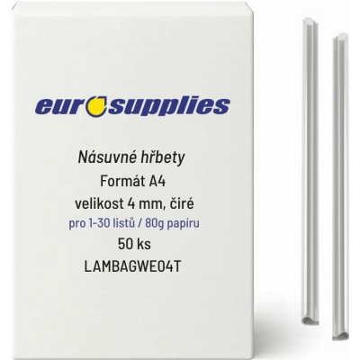 Eurosupplies 4 mm čiré, 1-30 listů, (50 ks) – Hledejceny.cz