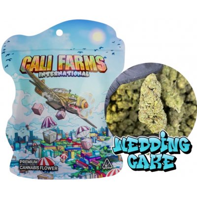 Califarms THC X květy Wedding cak CBD 14,53% THC 0,07% 10 g – Zboží Dáma