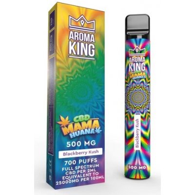 Aroma King Mama Huana CBD Blackberry Kush 250 mg 700 potáhnutí 1 ks – Zbozi.Blesk.cz