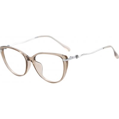 Techsuit Reflex PC 86162 - pro ženy, kulaté, TR90&Metal Frame, AC Lens - Silver/Beige – Sleviste.cz