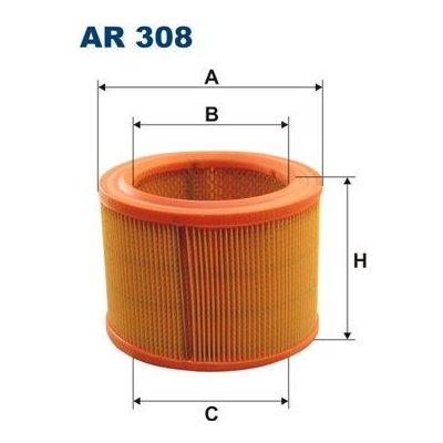 Vzduchový filtr FILTRON AR 308 – Zboží Mobilmania