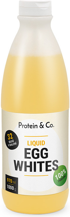 Protein&Co. Tekuté vaječné bílky 1 000 g