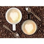 WEBLUX 35552461 Fototapeta plátno Caffe Latte for two Caffe Latte pro dva rozměry 160 x 116 cm – Zbozi.Blesk.cz