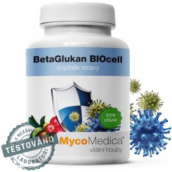 MycoMedica BetaGlukan 80% 90 veganských kapslí