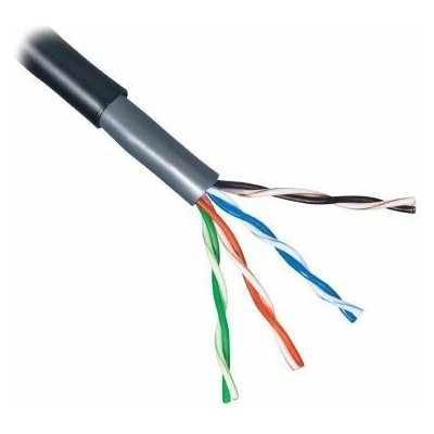 Planet KAB-UTP5E-D-PVCPE-P-m UTP Cat5e UTP drát 4pár Cat 5e PE venkovní dvouplášť Dca metráž – Sleviste.cz