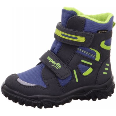 Superfit dětská zimní obuv s membránou Gore Tex Husky 1 809080 2020 modrá vícebarevné