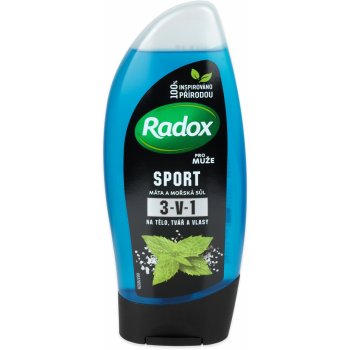 Radox Men sprchový gel watermint + sea minerals 250 ml