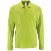 Pánské Tričko Soľs Perfect LSL men pánské polo triko dlouhý rukáv SL02087 Apple green