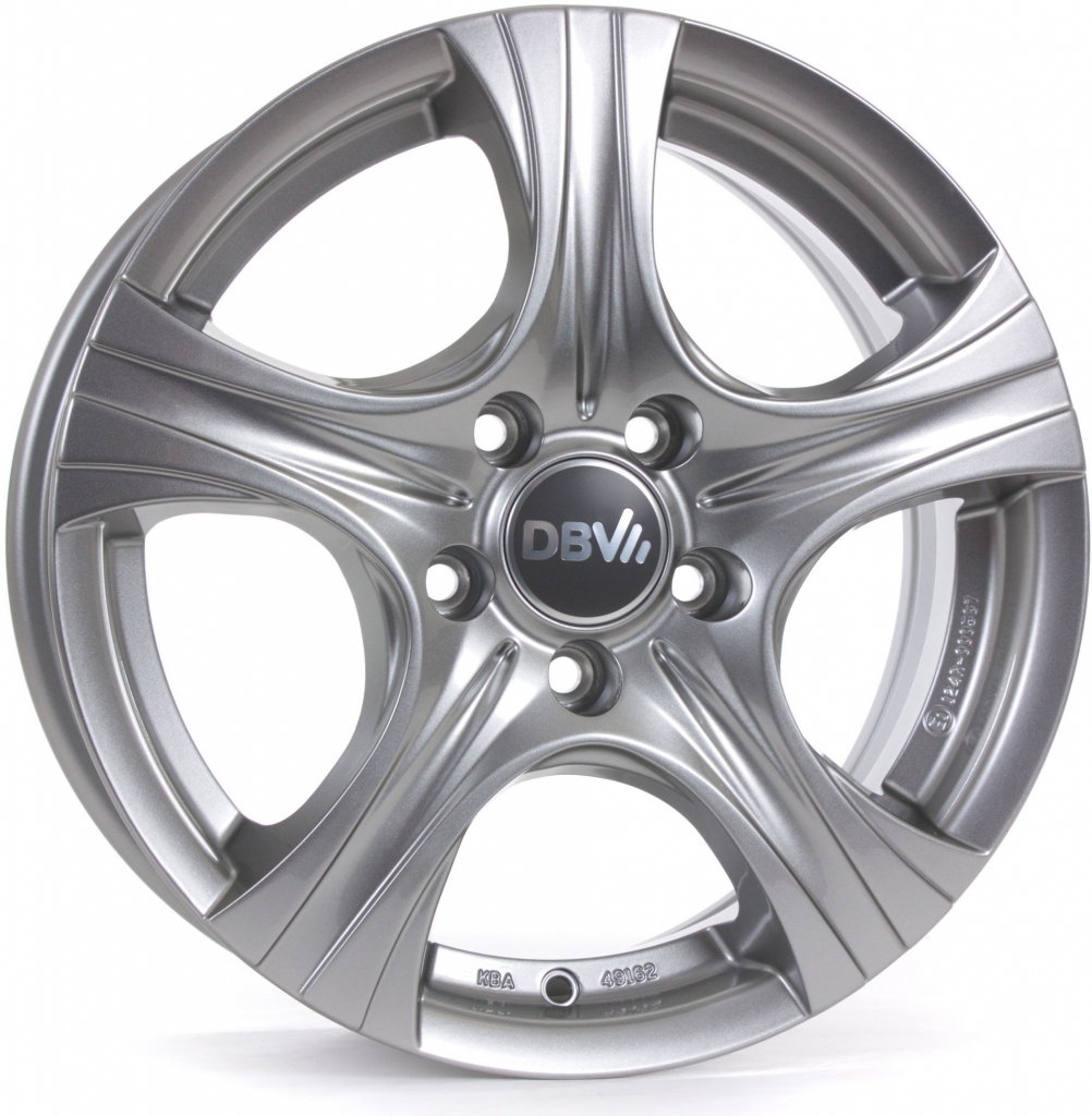 DBV Malaya 6,5x16 5x114,3 ET48 shadow silver