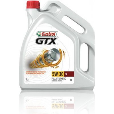 Castrol GTX C4 5W-30 5 l – Zboží Mobilmania