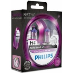 Philips ColorVision Purple 12342CVPPS2 H4 P43t-38 12V 60/55W