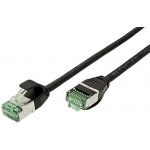 Roline 21.45.3357 RM U/FTP patch kat. 6a tenký 5m černý – Zboží Živě