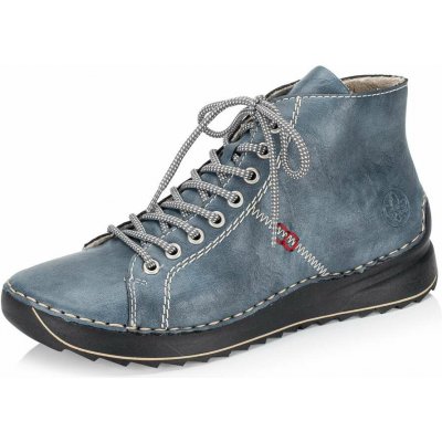 Rieker dámská kotníková obuv 71510-14 modrá – Zboží Dáma