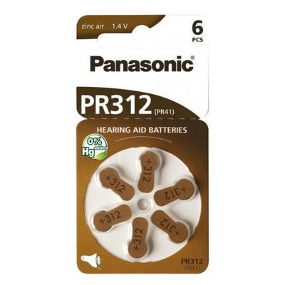 Panasonic PR312 6ks PZA003 – Zboží Mobilmania