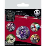 Sada placiek Nightmare Before Christmas - Pyramid International – Hledejceny.cz