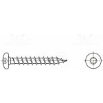 BOSSARD 3620471 Vrut; do dřeva; 5x40; Hlava: válcová; Torx®; TX20; SPAX®; BN 21237 – Hledejceny.cz