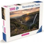 RAVENSBURGER Vodopád Haifoss Skandinávie 1000 dílků – Sleviste.cz