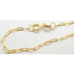 Klenoty Budín Dámský přívěskový zlatý řetízek očka HK6208 – Zboží Dáma