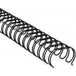 COPIERLAND Drátěné hřbety 2:1, 32 mm - černé, 40 ks – Zboží Živě