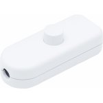 OBI Mezišňůrový vypínač 2 A, bílý – Zboží Živě