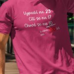 Věková matematika vtipné narozeninové tričko vlastní věk (30–80+) pánské tričko k narozeninám 40 purpurová – Sleviste.cz