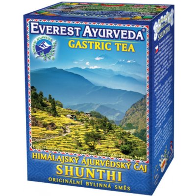 Everest Ayurveda SHUNTHI himalájský bylinný žaludeční čaj k pročištění trávicího ústrojí 100 g – Zbozi.Blesk.cz