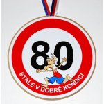 Jirka Medaile k 80. narozeninám pro muže - originální dárek k jubileu – Sleviste.cz
