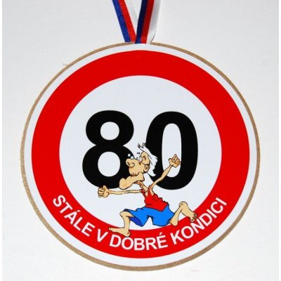 Jirka Medaile k 80. narozeninám pro muže - originální dárek k jubileu – Sleviste.cz