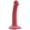 Dilda Action Bouncy Liquid Silicone Dildo 7.5″ 19 cm Burgundy