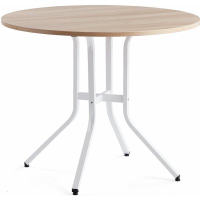 AJ Produkty Stůl Various 110 cm výška 90 cm bílá dub
