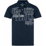 Camp David pánské polotriko s potiskem navy modrá – Zboží Dáma