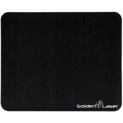 Podložka pod myš, ultra tenká, neklouzavá, černá, 22x18 cm, Logo – Zboží Mobilmania