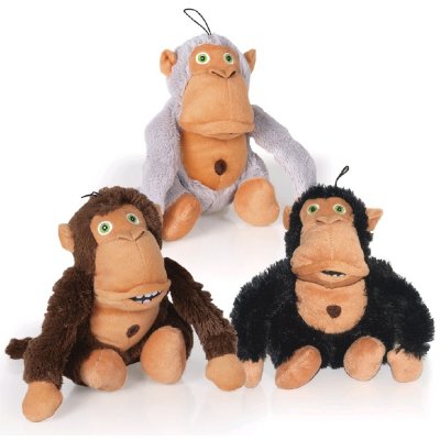 TOMMI plyš - Crazy monkey (MIX BAREV) – Zboží Mobilmania