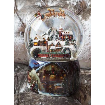 Christmas Vánoční sněžítko s vláčkem SP-49001 – Zboží Mobilmania