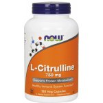 Now Foods Foods L-Citrulline 750 180 kapslí – Hledejceny.cz