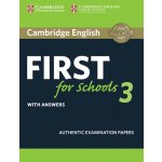 Cambridge English First for Schools 3 Student's Book with Answers – Hledejceny.cz