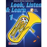 LOOK LISTEN & LEARN 1 + Audio Online / škola hry na Baritone / Euphonium T.C. houslový klíč – Hledejceny.cz
