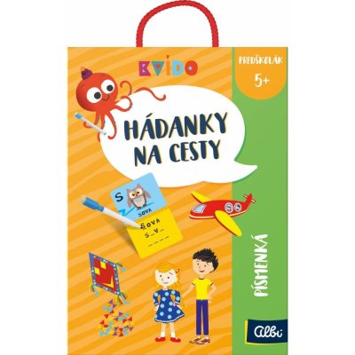 Albi Kvído Hádanky na cesty Písmenká – Zboží Mobilmania