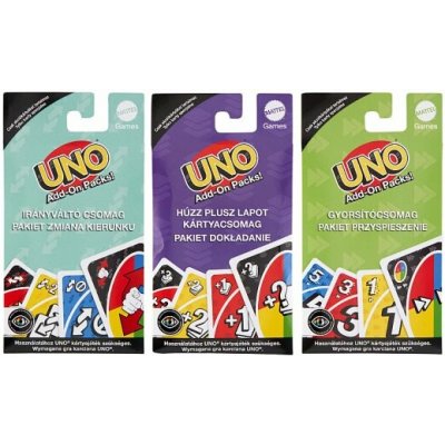 Mattel Games Uno Add-On Packs! doplňkové karty – Hledejceny.cz