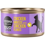 Cosma DUO Layer kuřecí pěna s kousky kuřete 24 x 70 g – Zbozi.Blesk.cz