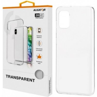 Pouzdro ALIGATOR TRANSPARENT Samsung Galaxy A31