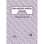 Baloušek Tisk ET450 Skladová karta zásob oboustranná A5 – Zboží Dáma