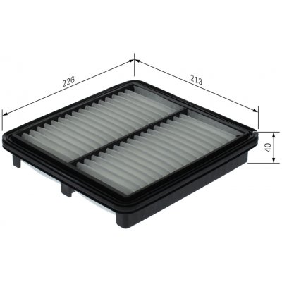 BOSCH Vzduchový filtr F 026 400 667 – Hledejceny.cz